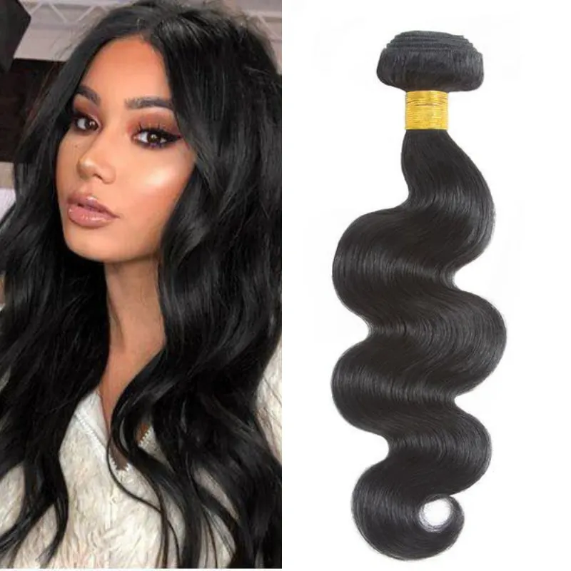 100% Virgin Remy Body Wave Natural Hair