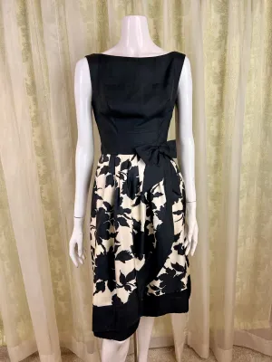 1950's Floral Cocktail Dress