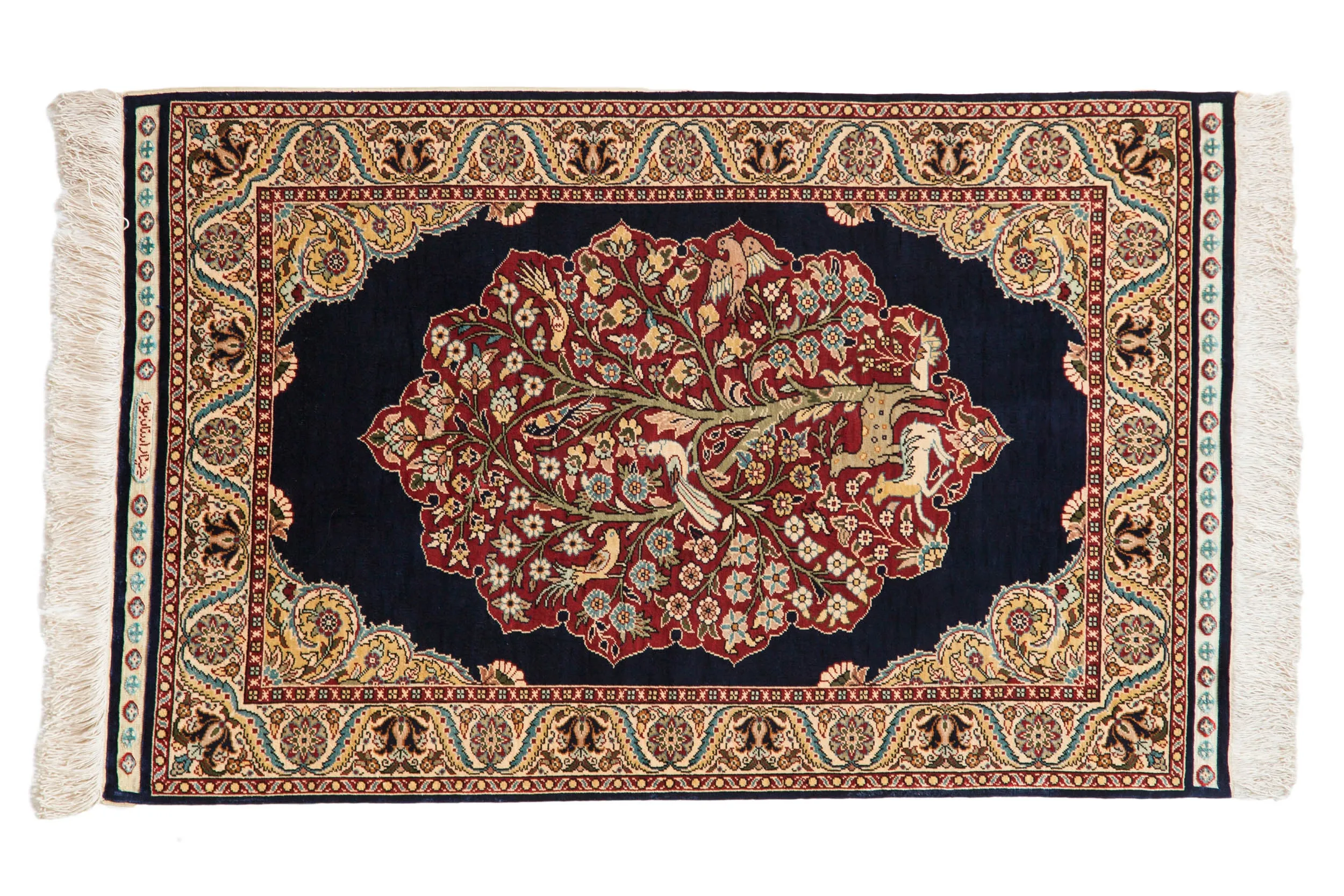 2x3 Vintage Fine Hereke Rug Mat