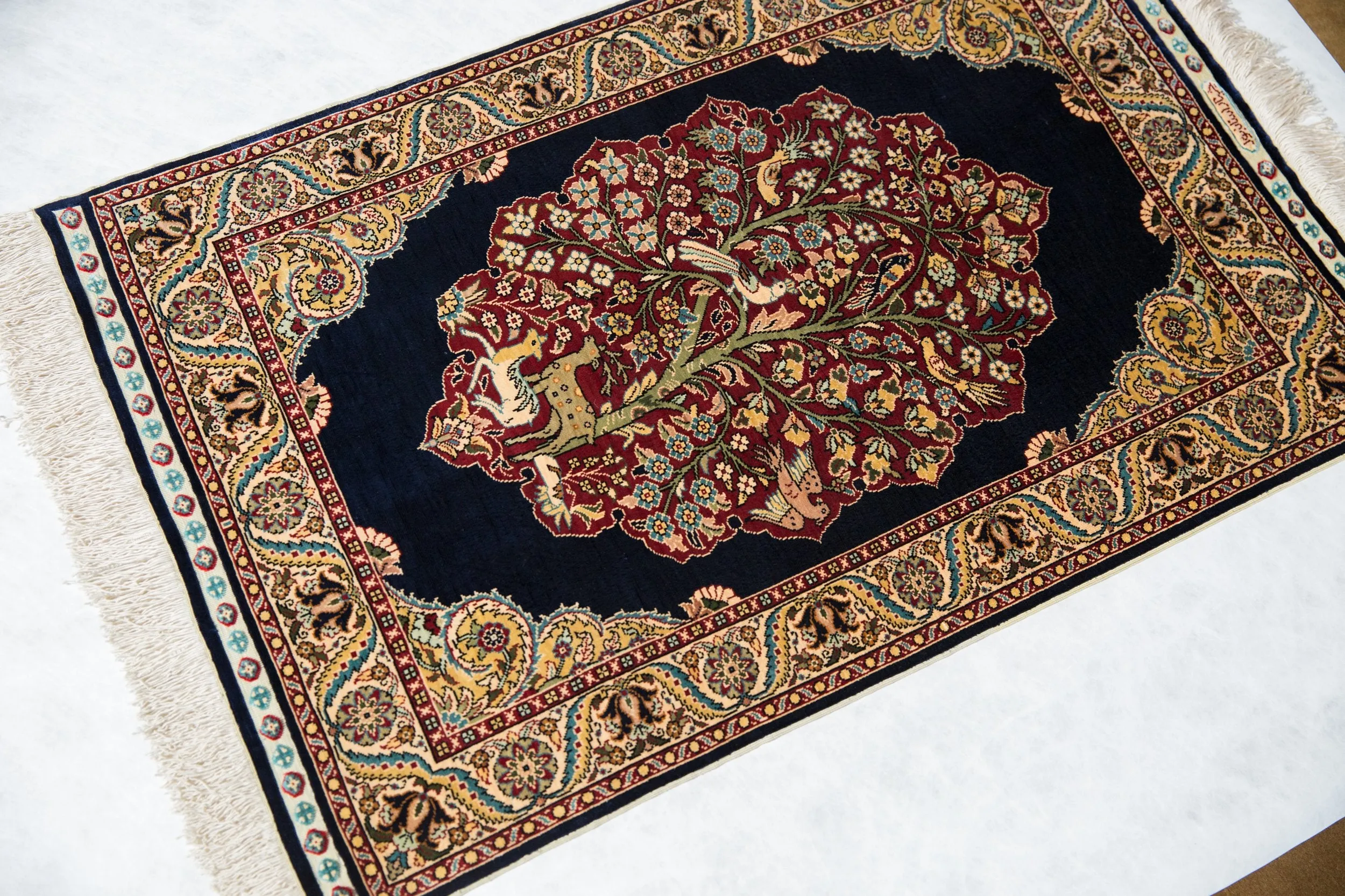 2x3 Vintage Fine Hereke Rug Mat