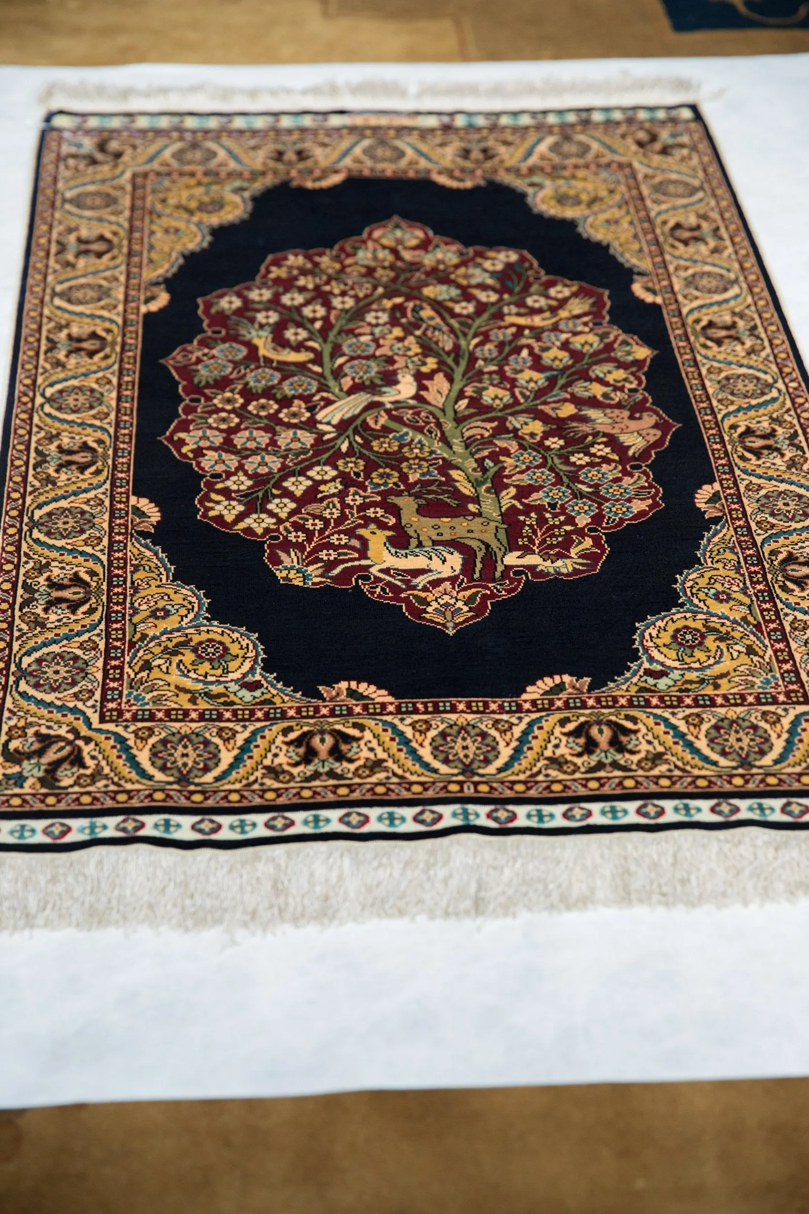 2x3 Vintage Fine Hereke Rug Mat