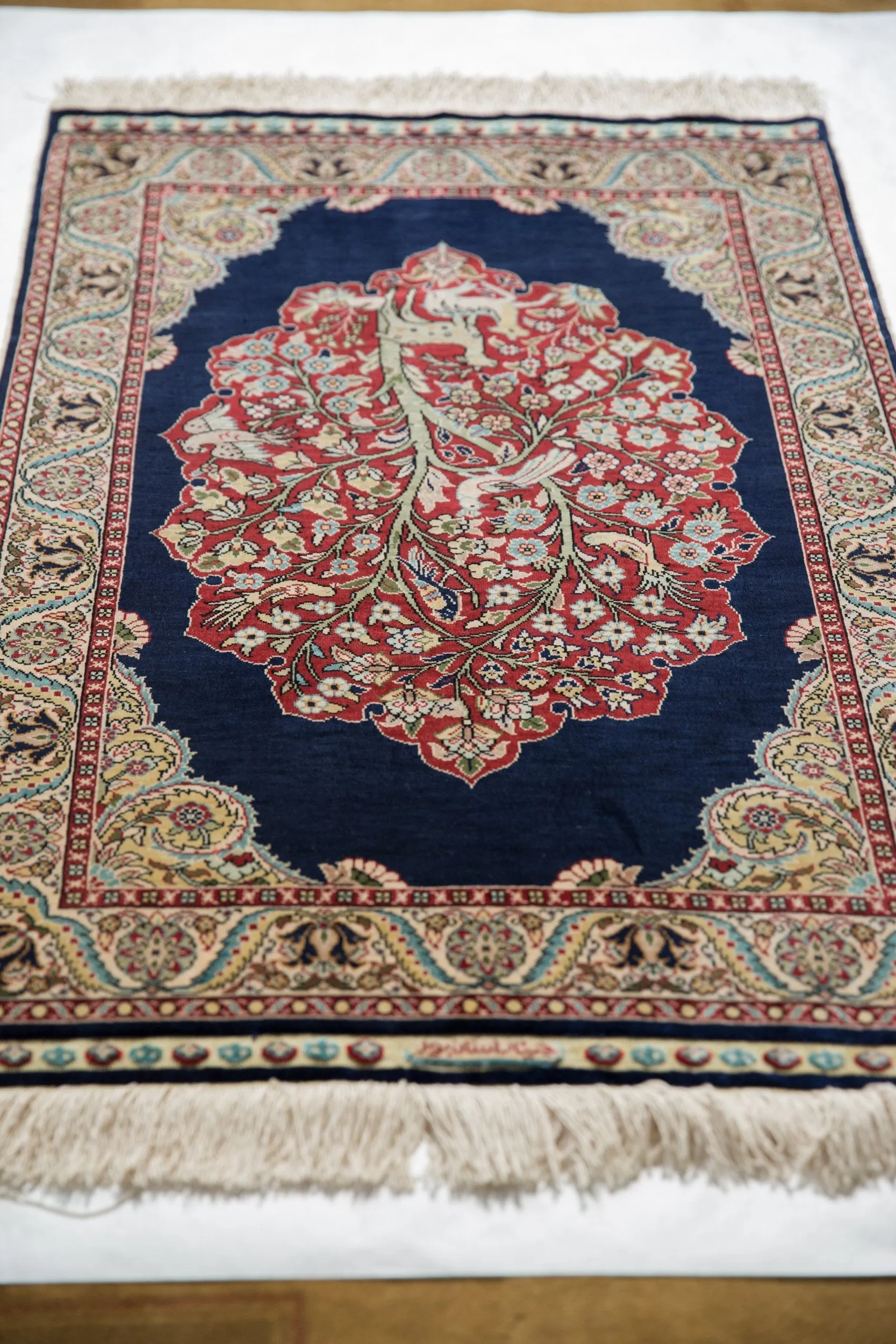2x3 Vintage Fine Hereke Rug Mat