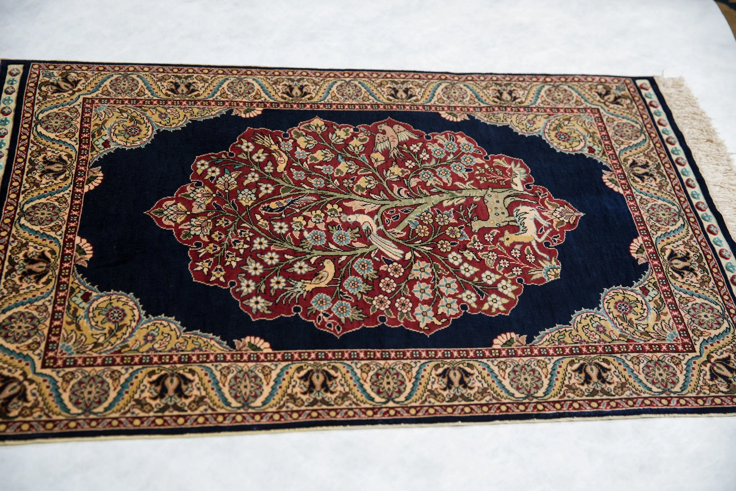 2x3 Vintage Fine Hereke Rug Mat