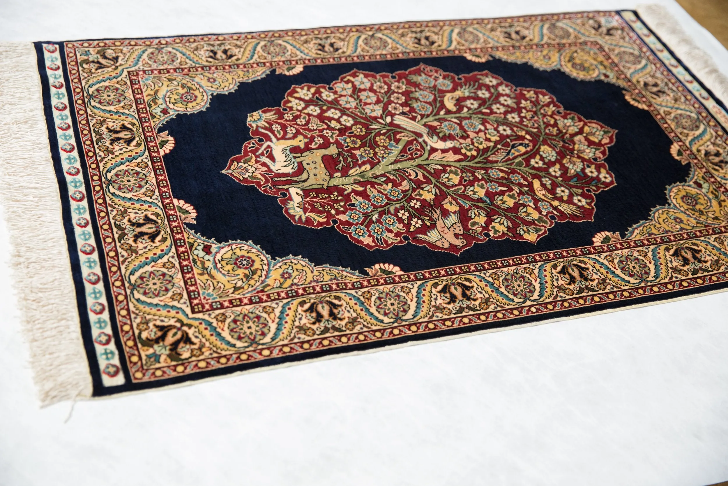 2x3 Vintage Fine Hereke Rug Mat