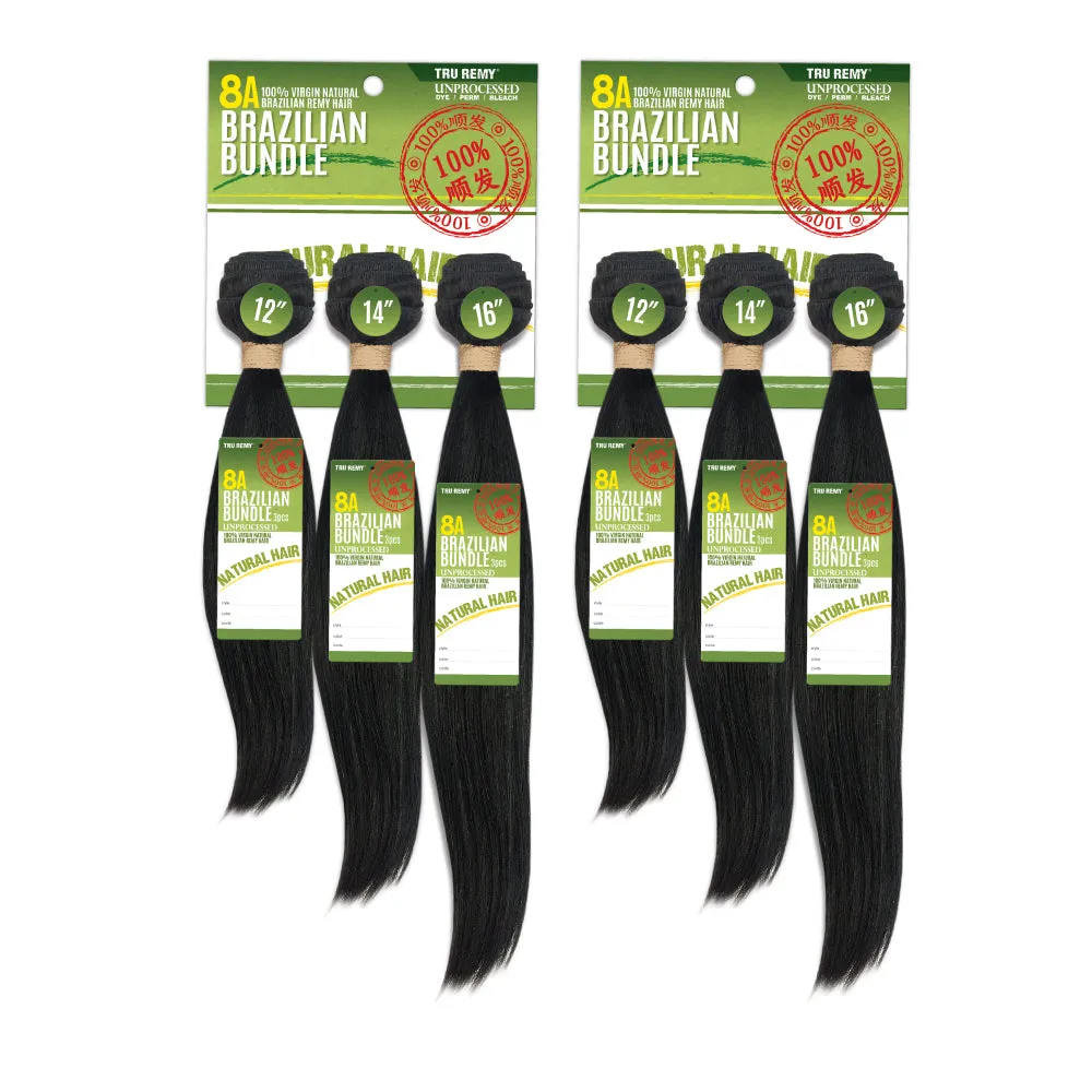 3 Pcs Brazilian Bundle Straight Deal