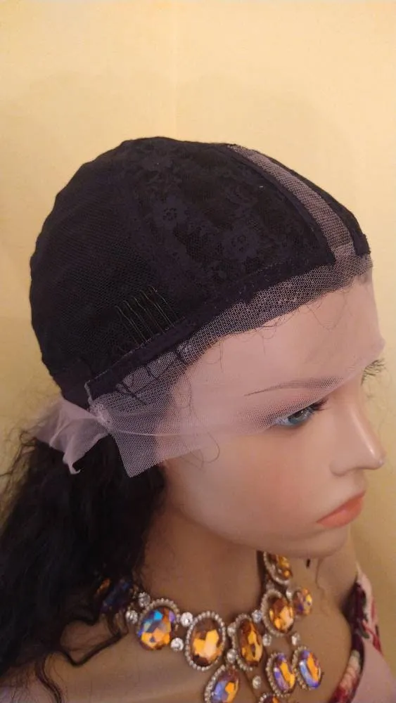30" Wet & Wavy Lace Front Wig HD Lace 100% Unprocessed Human Hair Wig African American Wig Glory Tress Wigs- GLORIFY