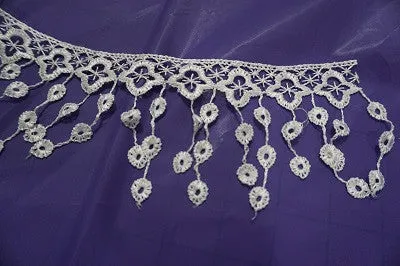 3" Wide Circle Fringe Lace