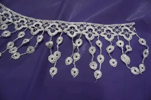 3" Wide Circle Fringe Lace