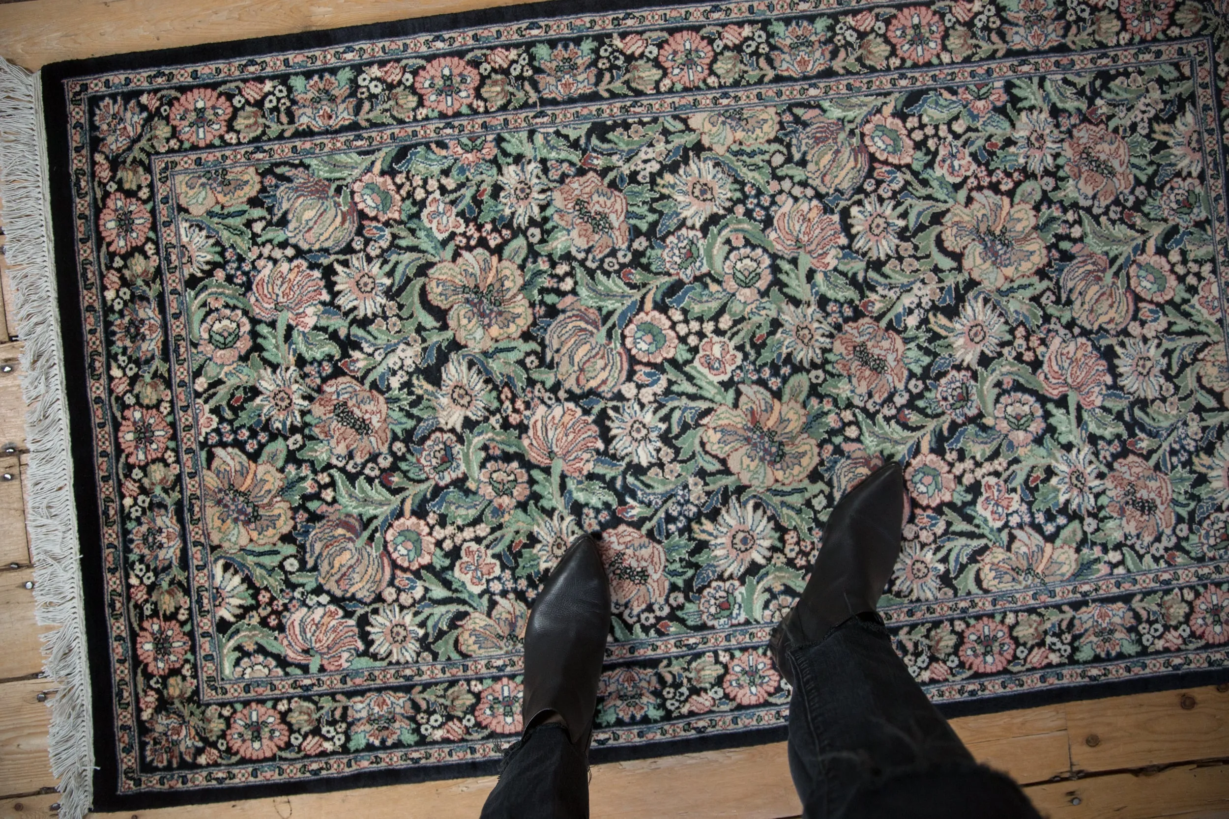 3x5.5 Vintage Pakistani Arts And Crafts Design Rug