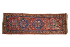 3x9 Antique Northwest Persian Rug Runner