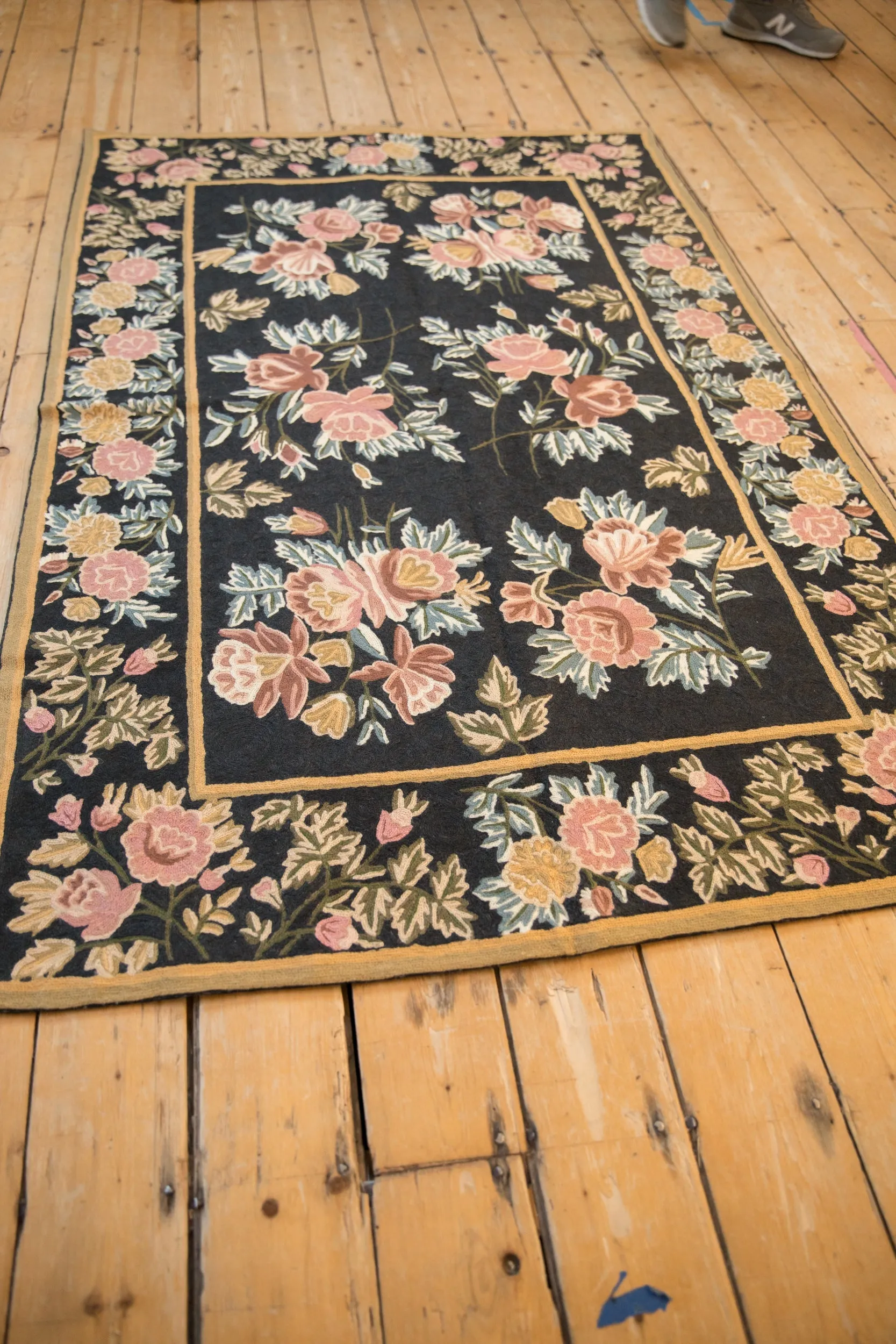 4x6 Vintage Chainstitch Rug
