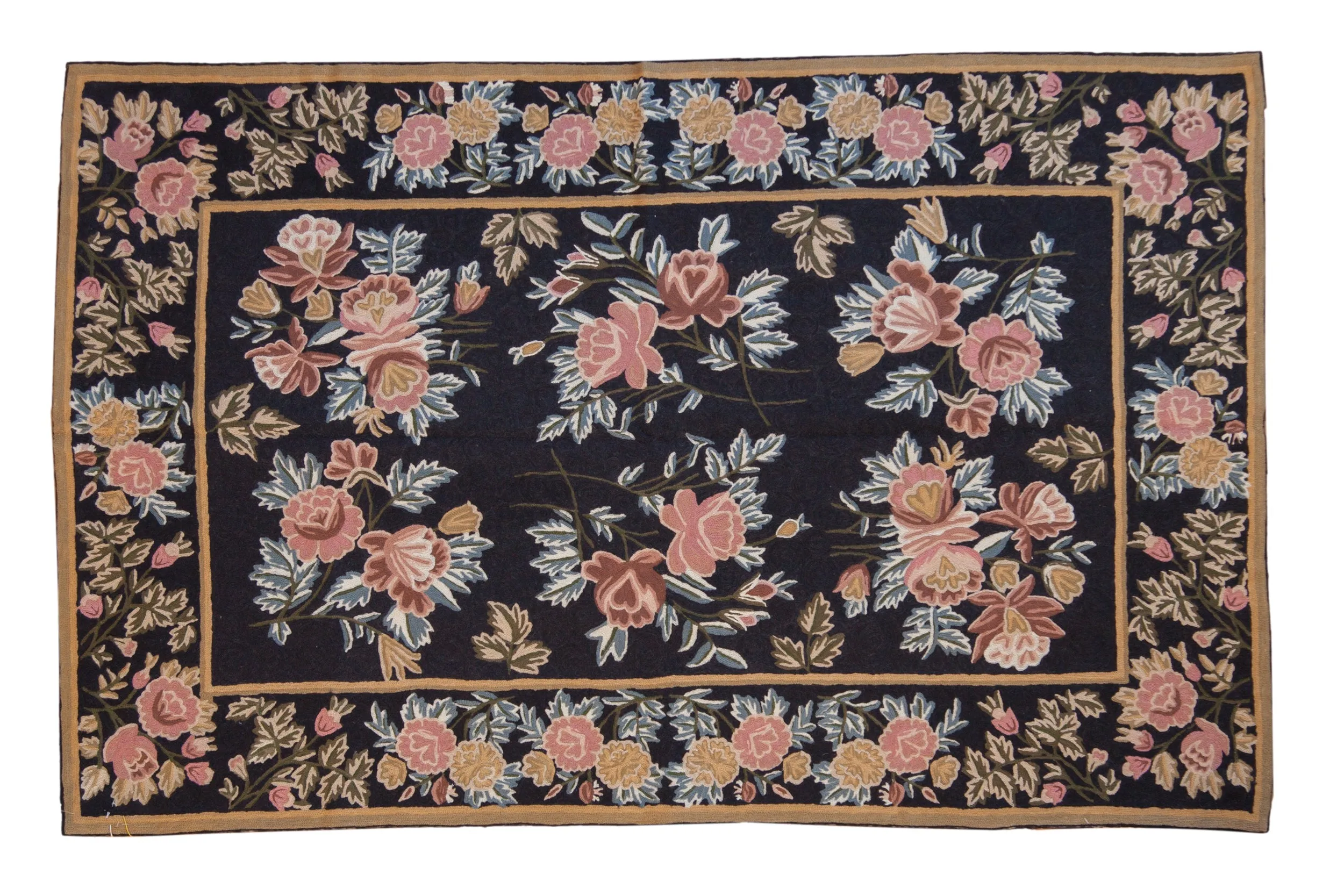 4x6 Vintage Chainstitch Rug