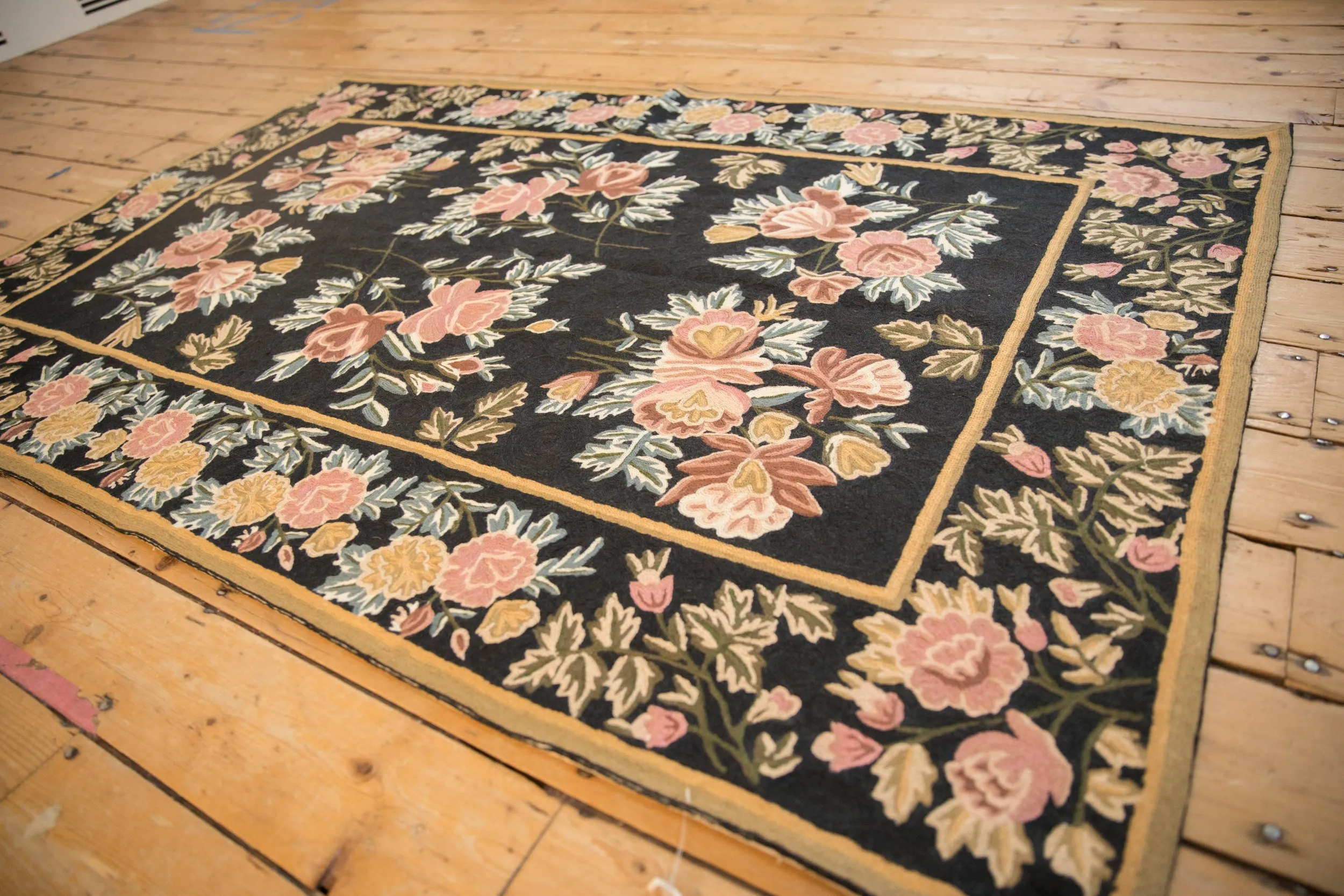 4x6 Vintage Chainstitch Rug