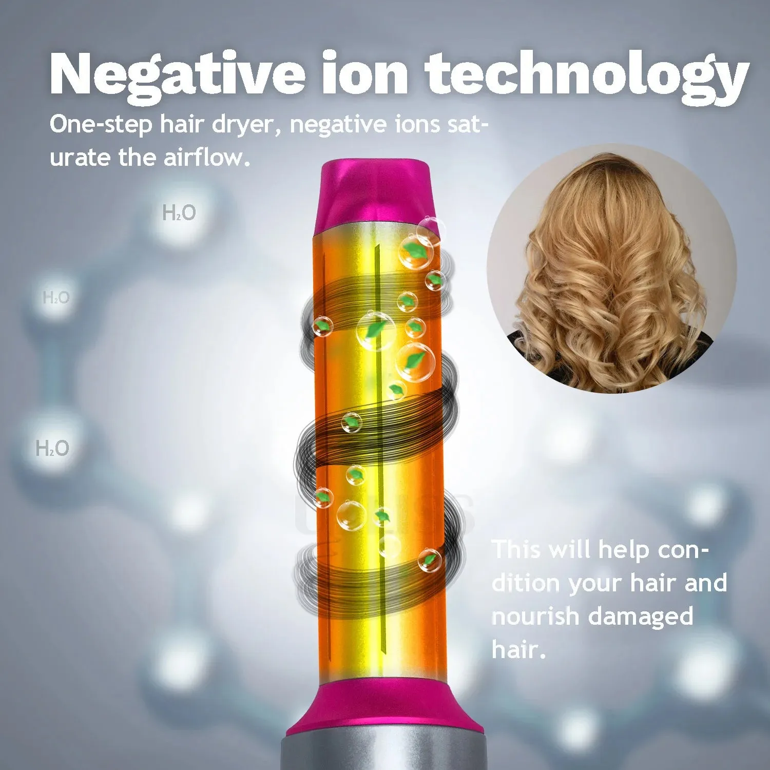 5 In 1  Professional Air Styling System Hair Dryer