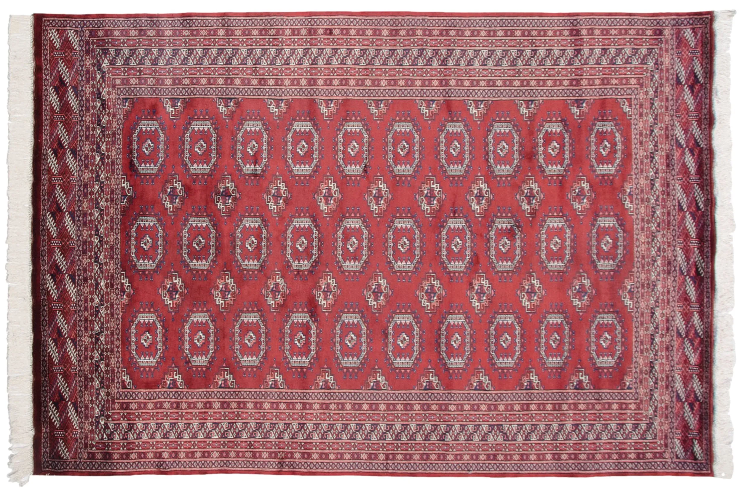 6x9 Vintage Fine Bokhara Carpet