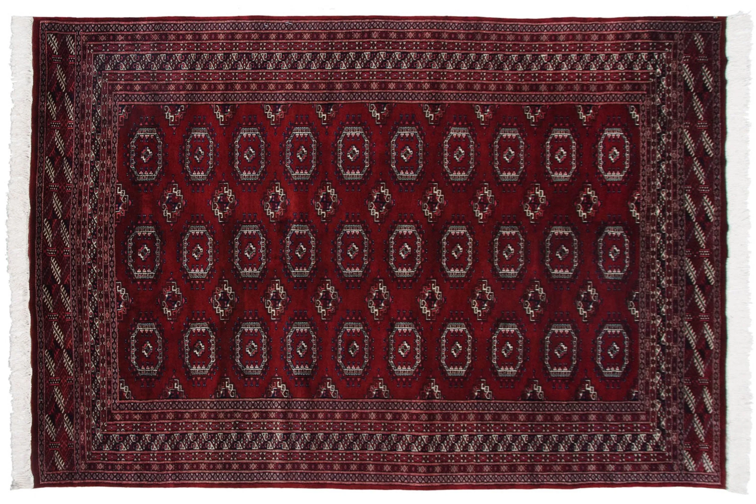 6x9 Vintage Fine Bokhara Carpet