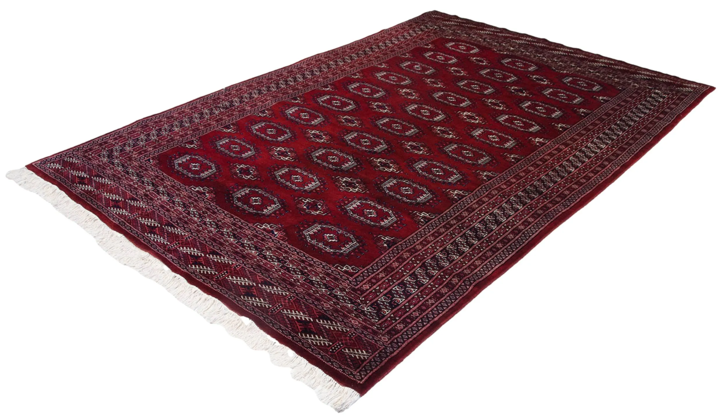6x9 Vintage Fine Bokhara Carpet