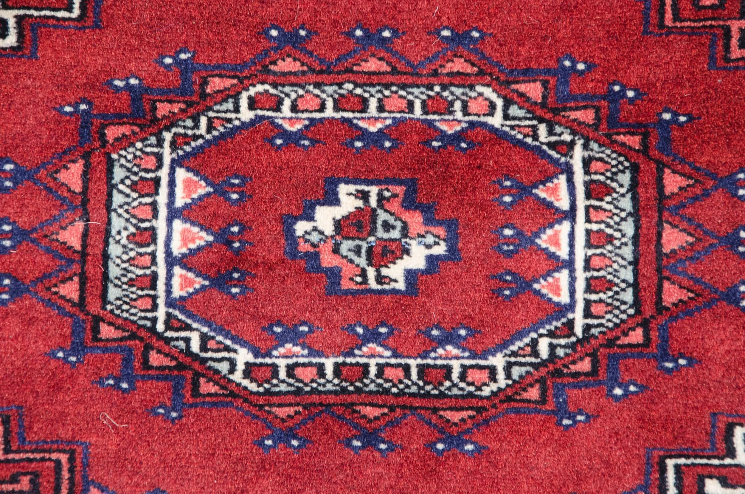 6x9 Vintage Fine Bokhara Carpet