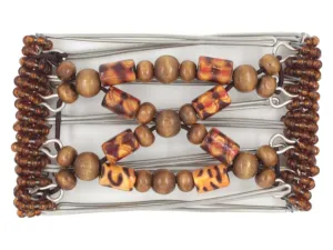 African Butterfly - 5 Tong Wire Hair Clip 170