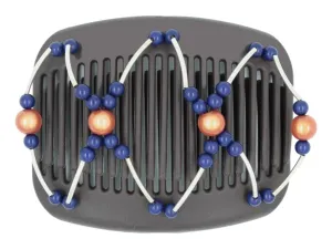 African Butterfly Hair Comb - Beada Tube Brown 66