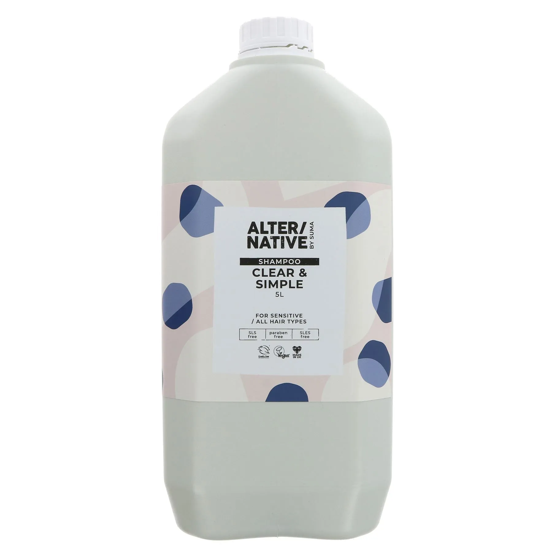 Alter/Native | Shampoo - Clear & Simple - Sensitive/for all hair types | 5l