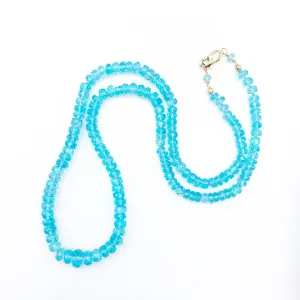 Apatite Graduated Beaded Necklace