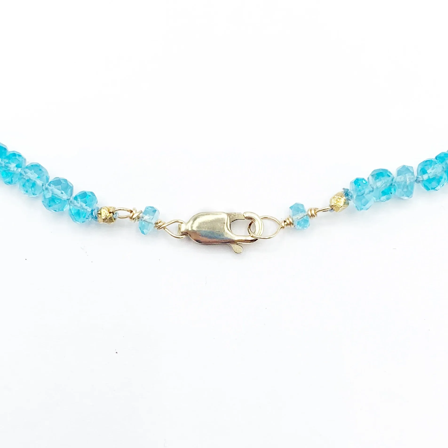 Apatite Graduated Beaded Necklace