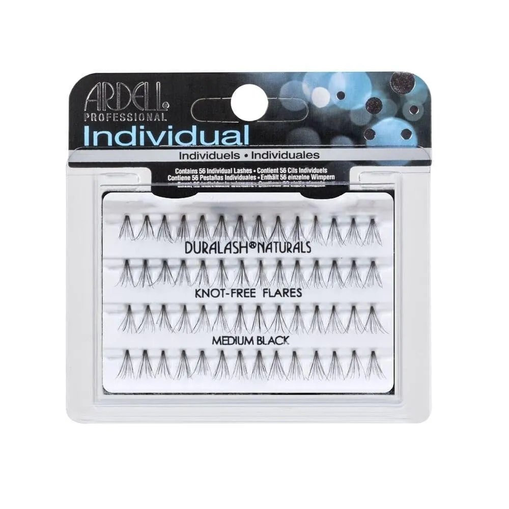 Ardell Lashes Duralash Individual Naturals Knot-Free - Medium Black