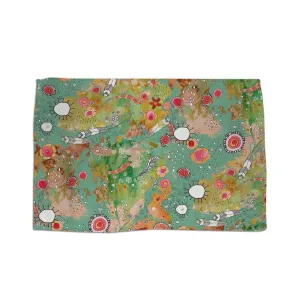 Area Rug 'Feathers, Flowers, Showers'