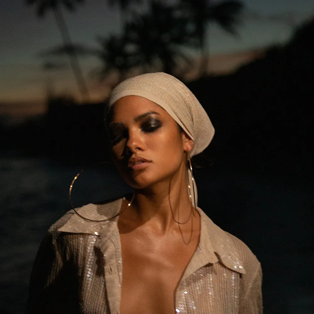 Aria Headscarf Nude