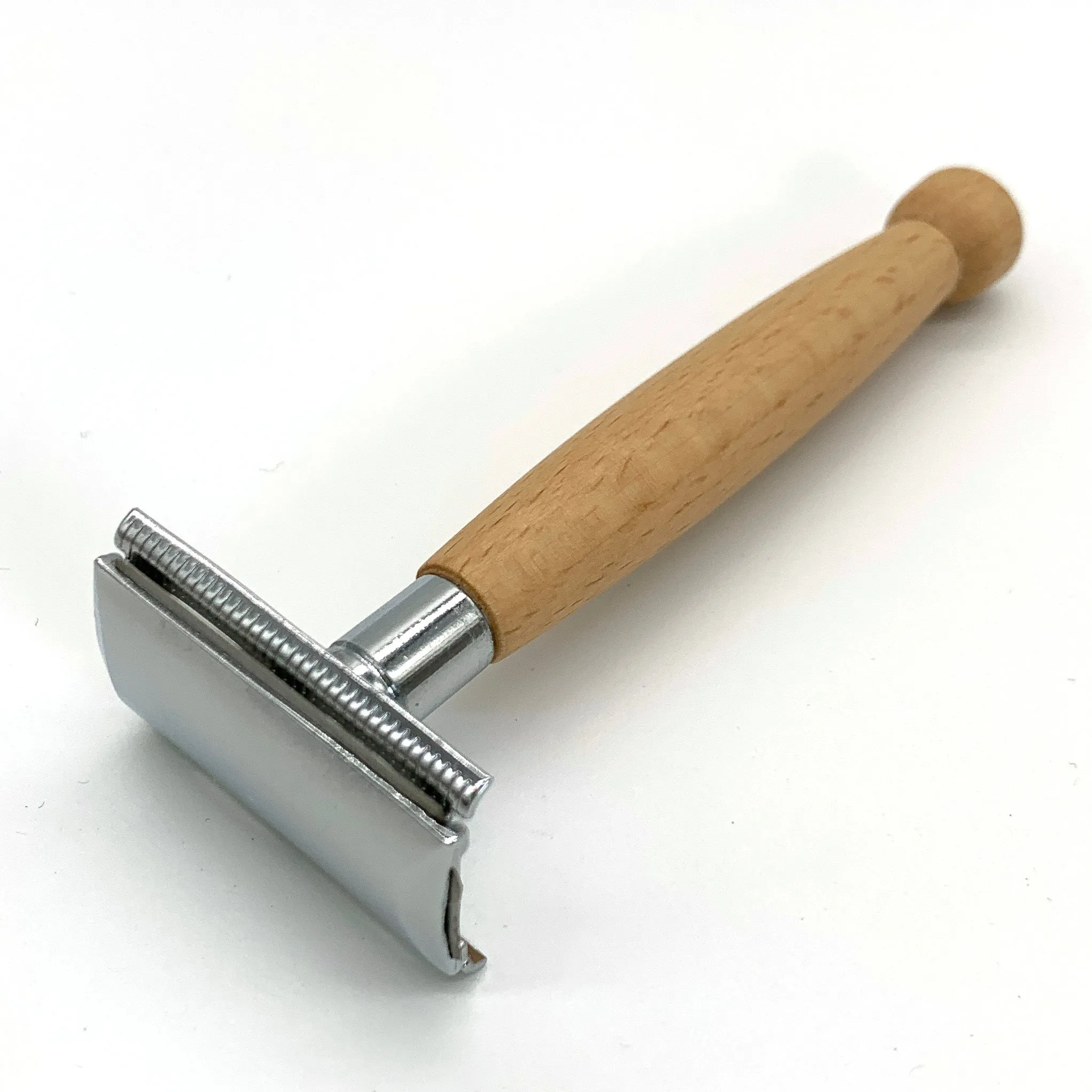 Beechwood Safety Razor (Double Edge)