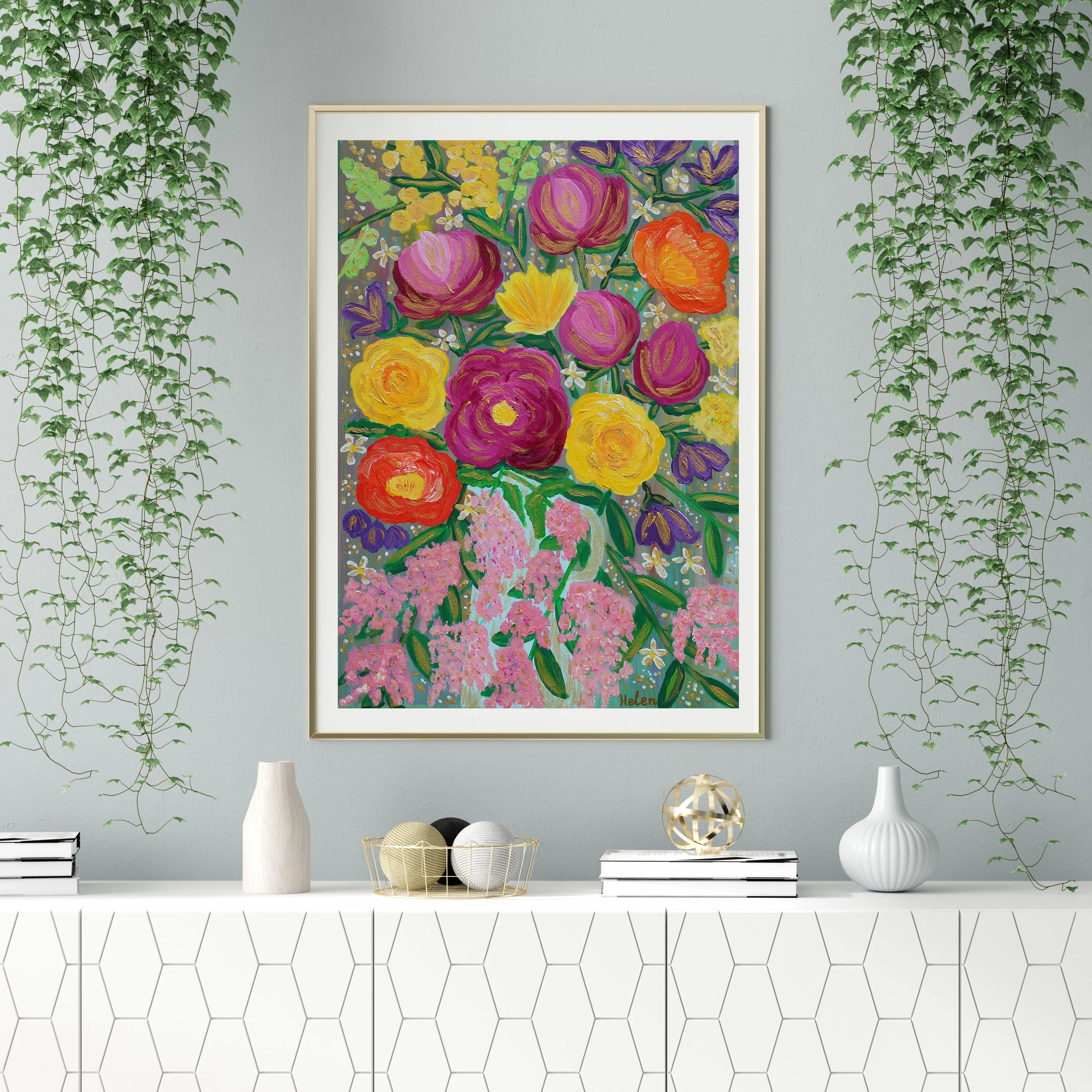 Blissful Bloom Fine Art Print