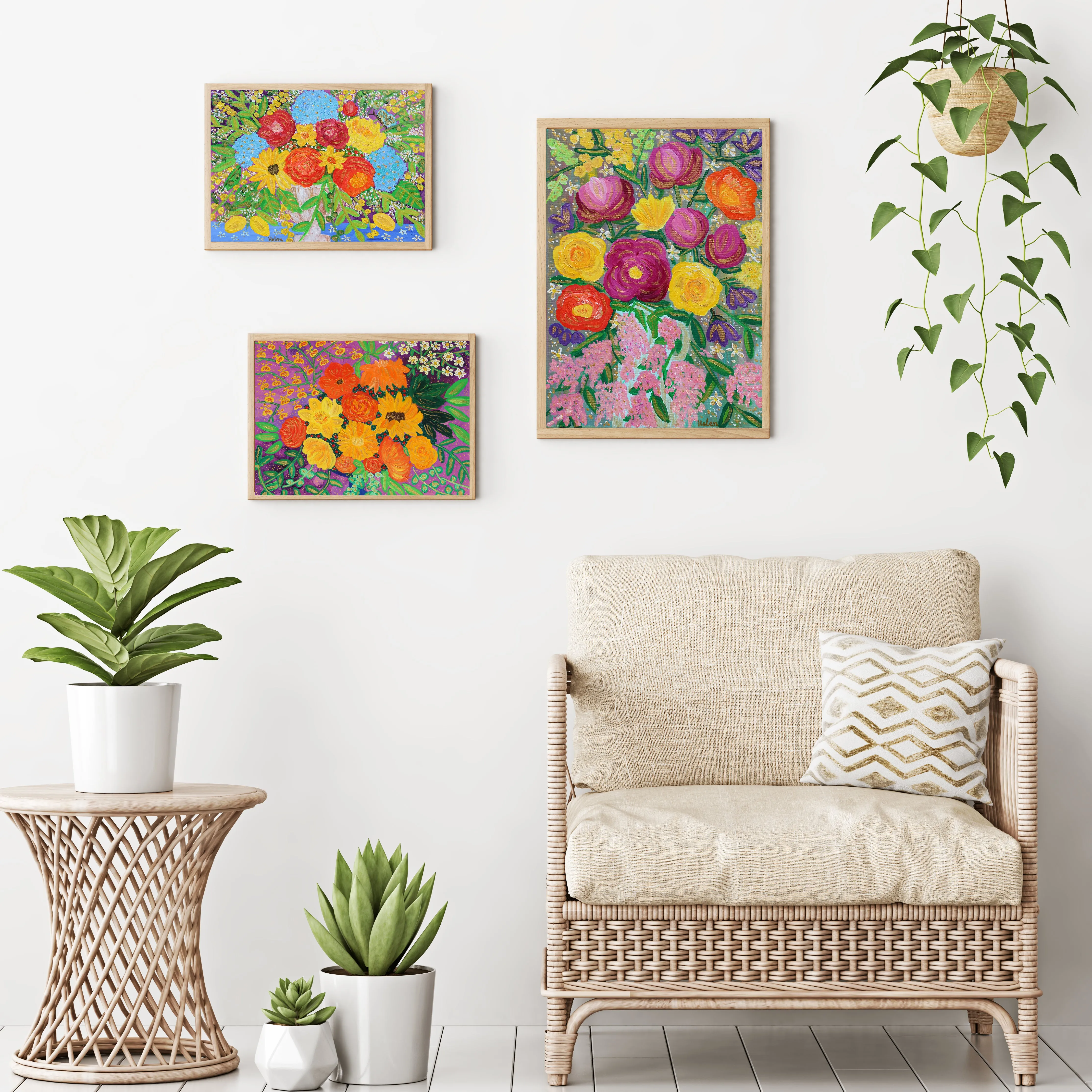 Blissful Bloom Fine Art Print