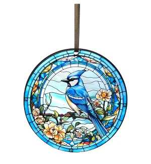 Blue Jay, Acrylic Window Ornament #SC217