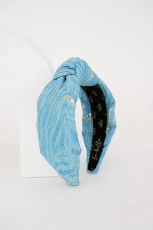 Blue Swirl Headband