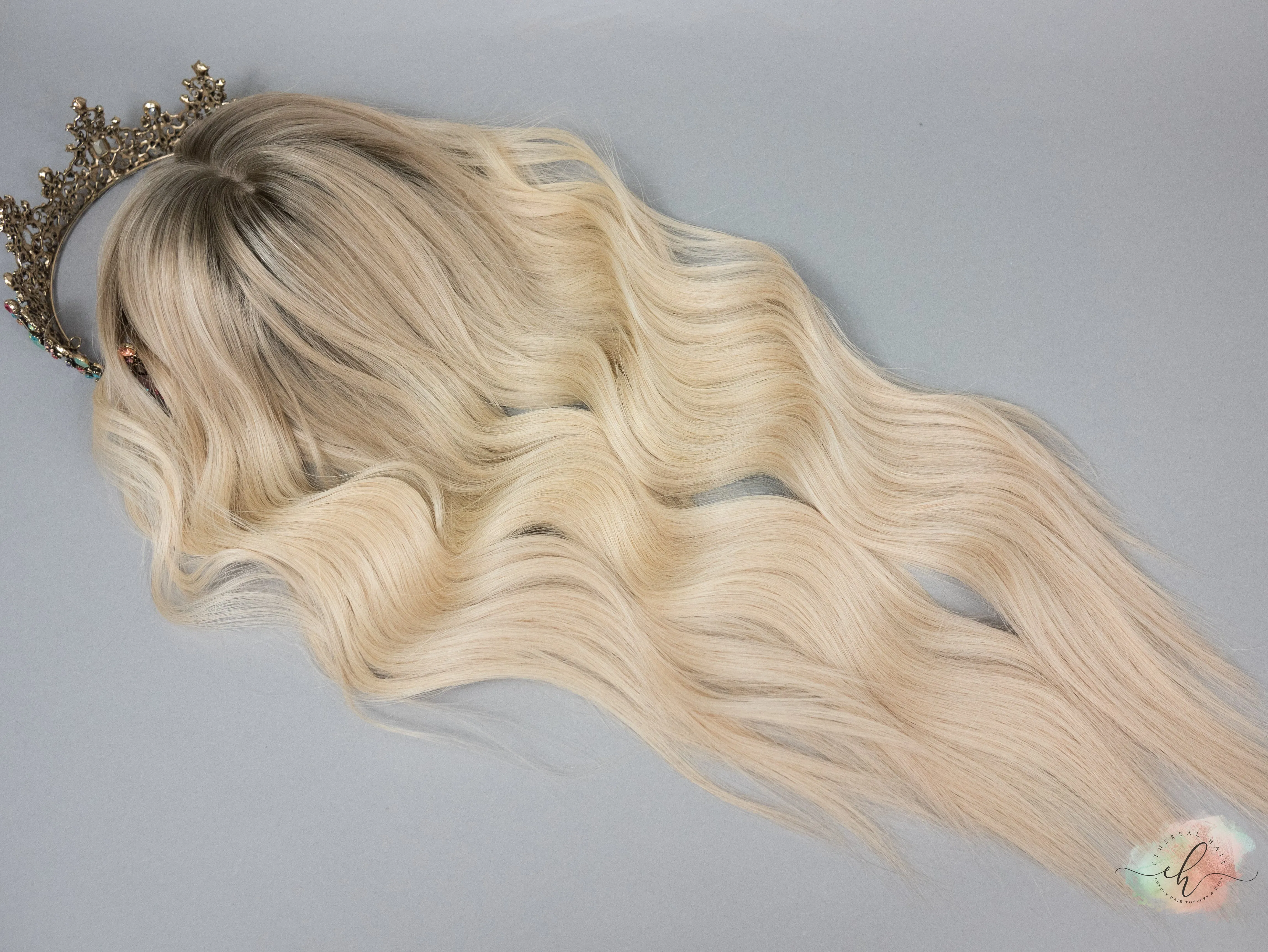 “BOHO BEAUTY" Exquisite Topper: Silk Top, 8x8, 24"