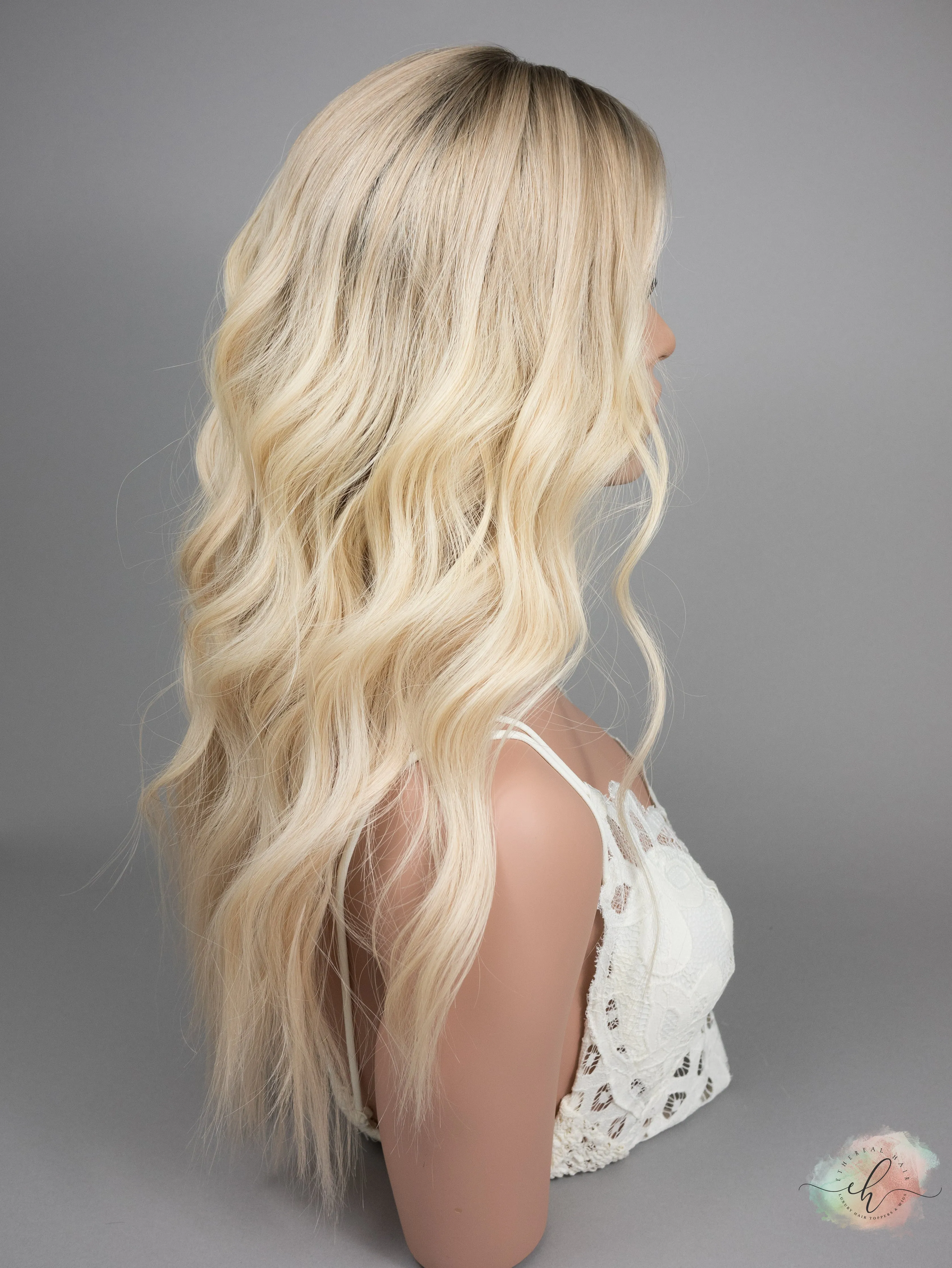 “BOHO BEAUTY" Exquisite Topper: Silk Top, 8x8, 24"