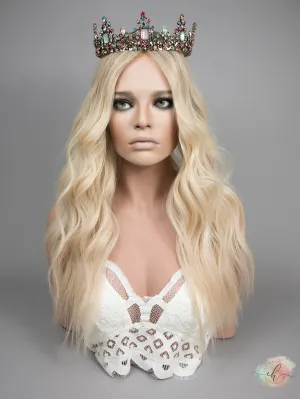 “BOHO BEAUTY" Exquisite Topper: Silk Top, 8x8, 24"