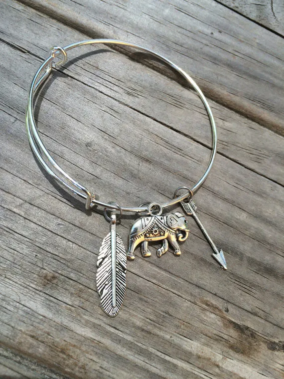 Boho Elephant Bracelet