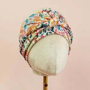 Breezy Boho Floral Wrap Headband