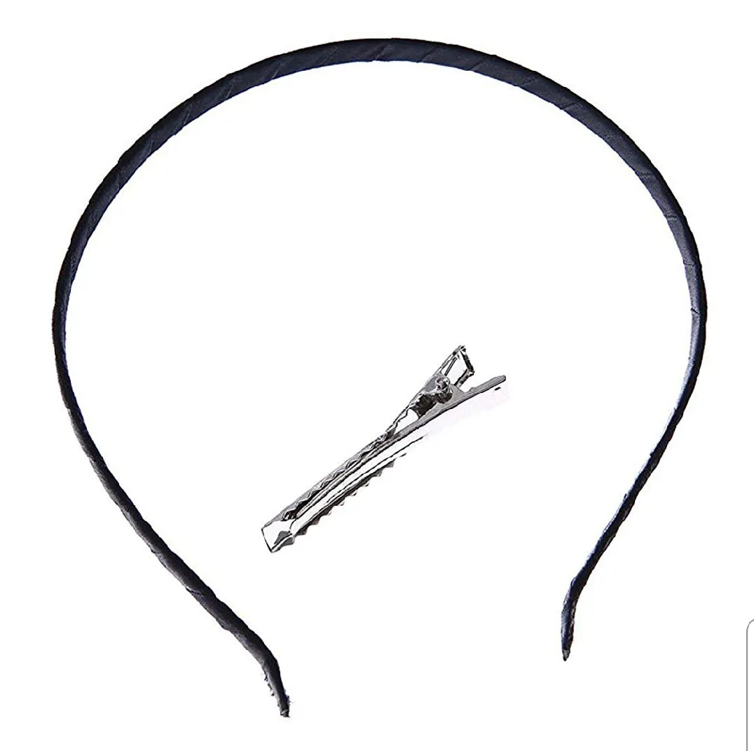 Bridee Feather/Mesh Headband/Fascinator
