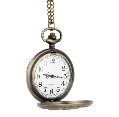 Bronze Antique Rose Pocket Watch