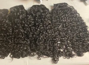 Burmese curly clip in set