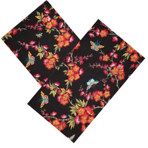 BUTTERFLIES & BLOSSOMS NAPKIN SET
