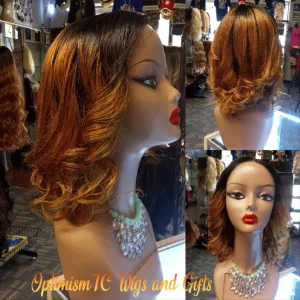 Charmaine blonde ombre $75 100% Human Hair Lace Front Wig Optimismic Wigs and Gifts West St Paul MN