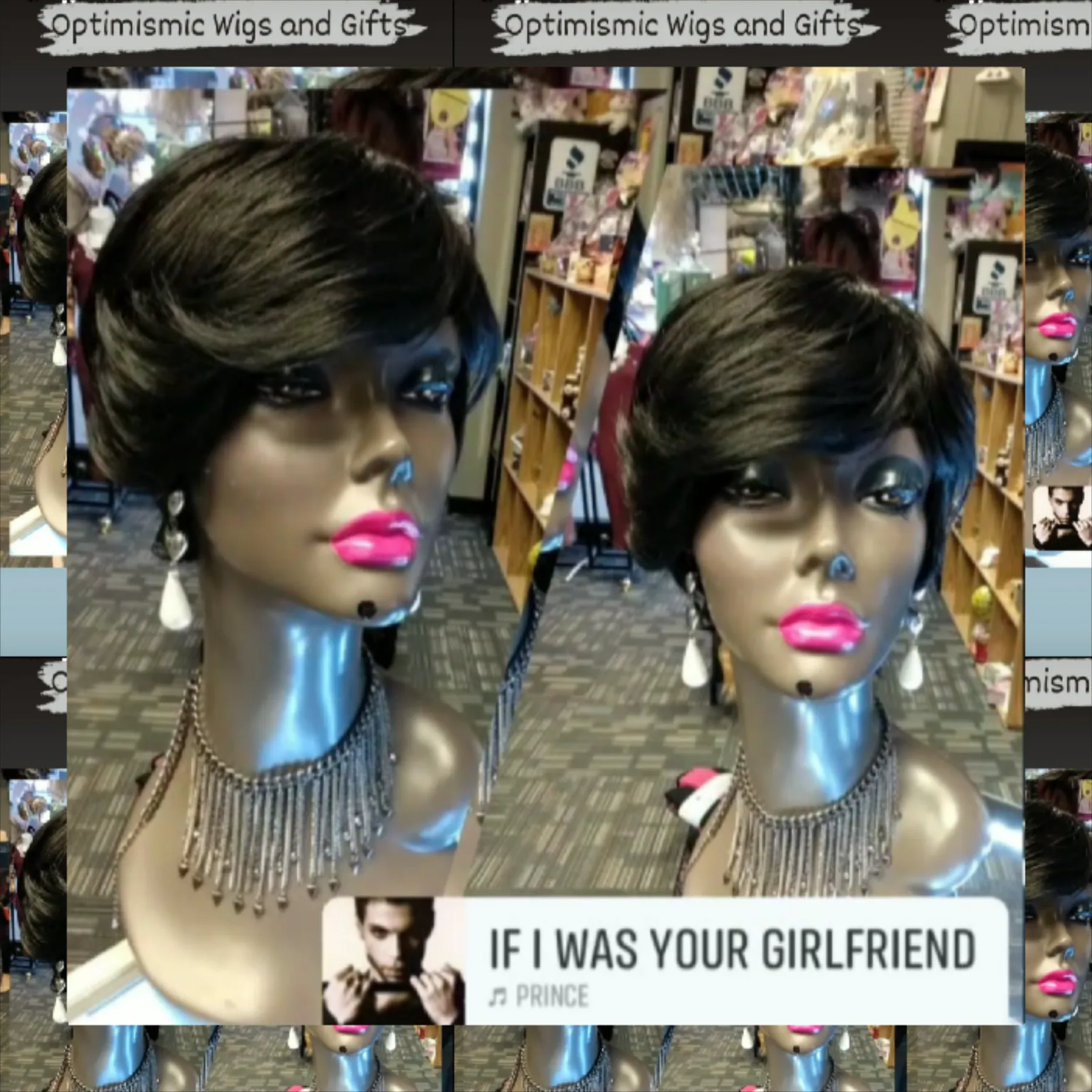 Chic $37.50 100% Human Hair Wig OptimismIC Wigs and Gifts West St Paul MN