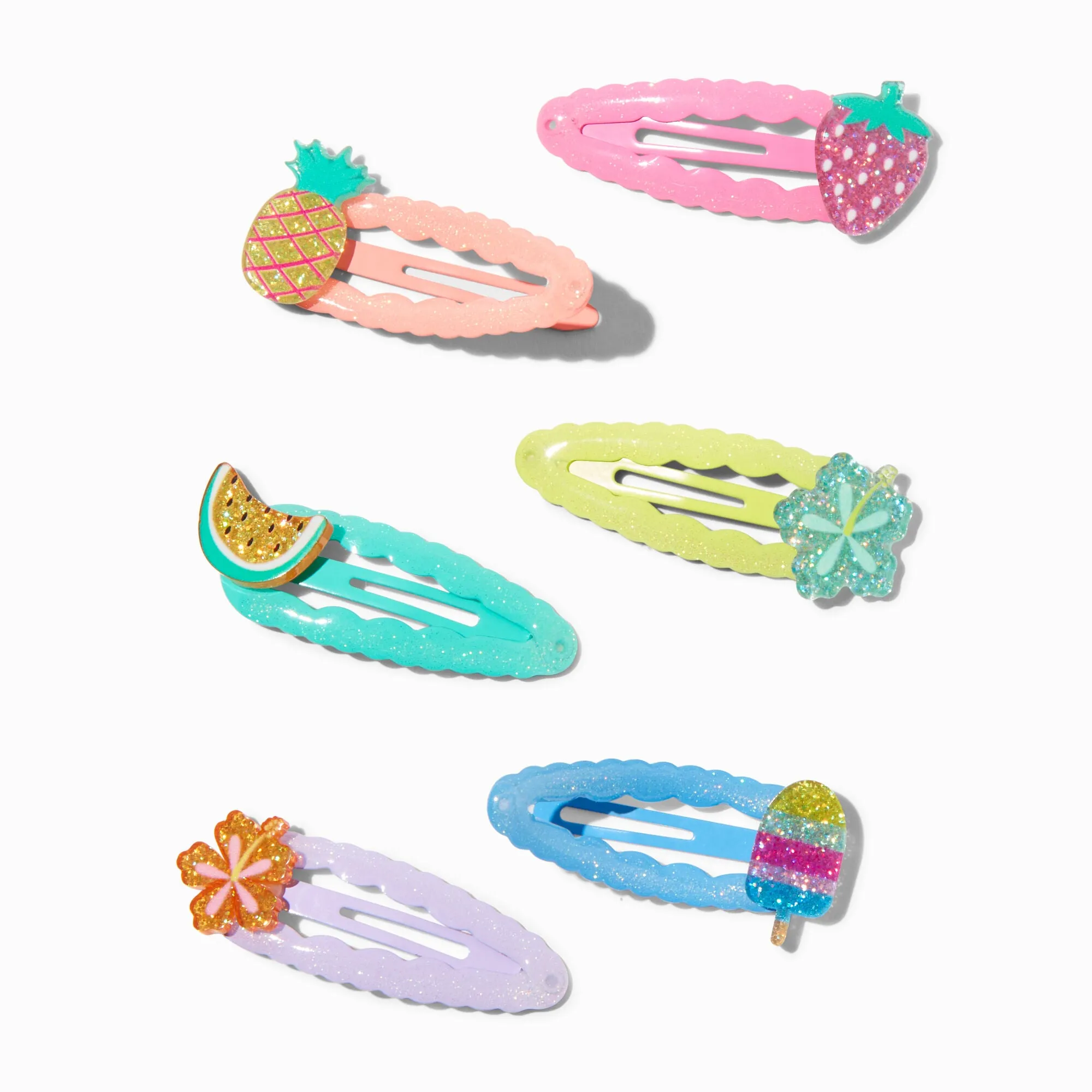 Claire's Club Little Gelato Multicolor Clips & Grips
