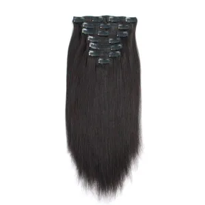Clip In HIGH QUALITY RAW Hair Extensions 100 Human Hair