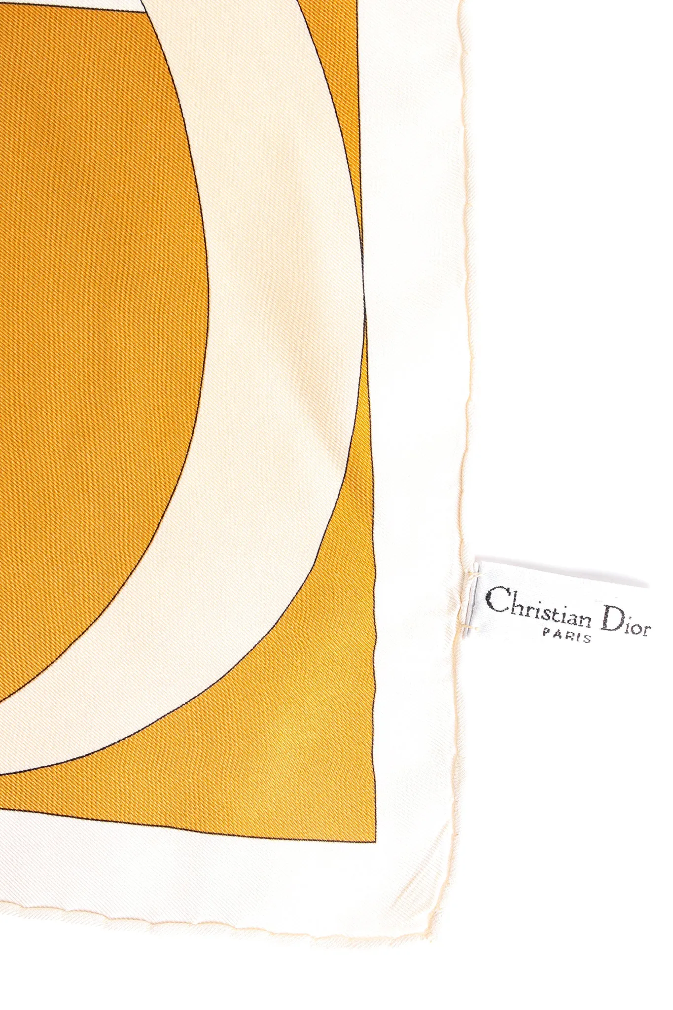 Colorblock Monogram Silk Scarf