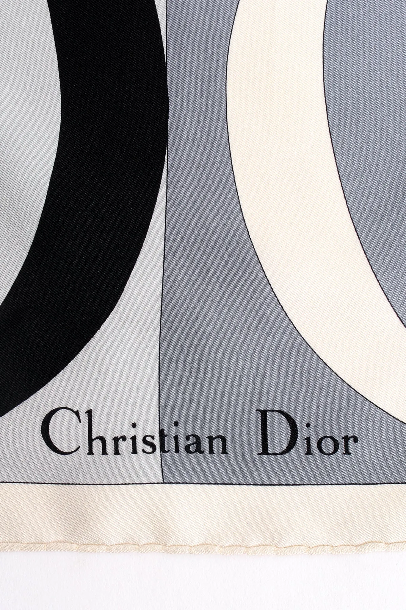 Colorblock Monogram Silk Scarf